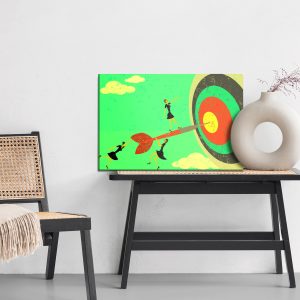Peinture sur toile Oeil De Boeuf – Image 6