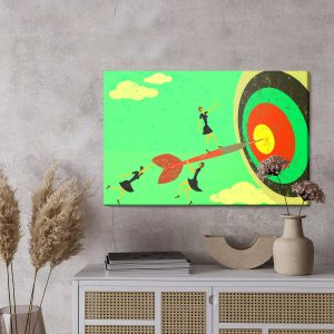 Peinture sur toile Oeil De Boeuf – Image 3