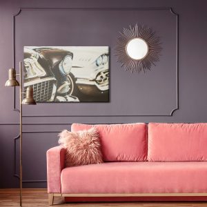 Peinture sur toile Vieilles Voitures De Style Vintage – Image 4