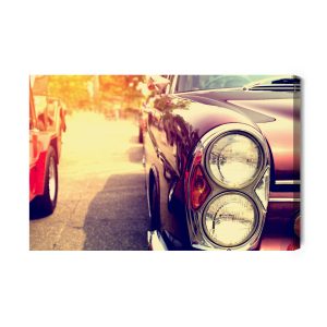 Peinture sur toile Voiture Rétro Américaine – Image 2