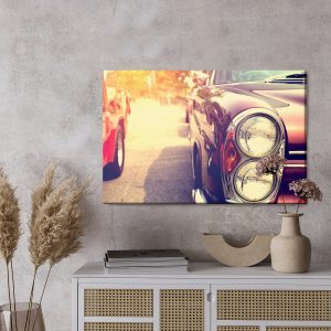 Peinture sur toile Voiture Rétro Américaine – Image 3