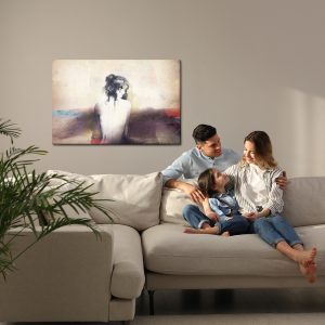 Peinture sur toile Portrait Abstrait De Femmes – Image 7