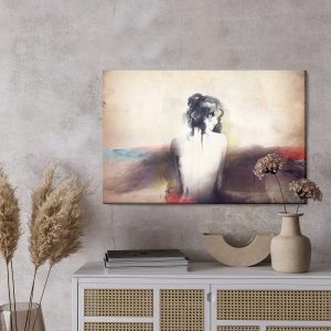 Peinture sur toile Portrait Abstrait De Femmes – Image 3