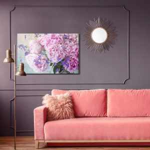 Peinture sur toile Pivoines Dans Un Vase – Image 4