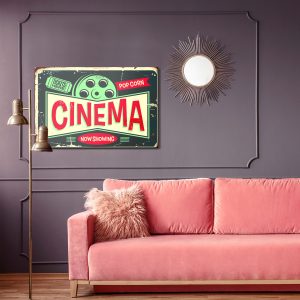 Peinture sur toile Sous-Titres De Cinéma Rétro – Image 4