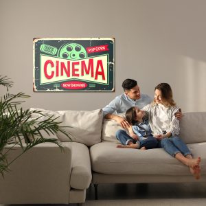 Peinture sur toile Sous-Titres De Cinéma Rétro – Image 7