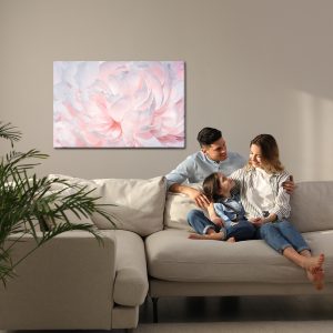 Peinture sur toile Pivoines En Gouttes D'eau – Image 7