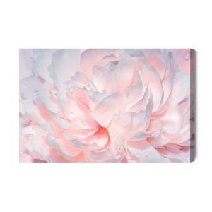 Peinture sur toile Pivoines En Gouttes D'eau – Image 2