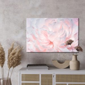 Peinture sur toile Pivoines En Gouttes D'eau – Image 3