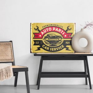 Peinture sur toile Service De Voitures Anciennes – Image 6