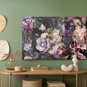 Peinture sur toile Pivoine Roses À L'aquarelle – Image 5