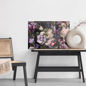 Peinture sur toile Pivoine Roses À L'aquarelle – Image 6
