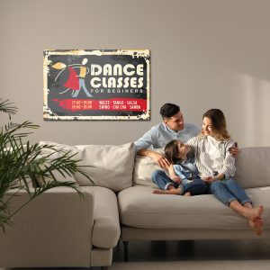 Peinture sur toile Ecole De Danse Rétro – Image 7