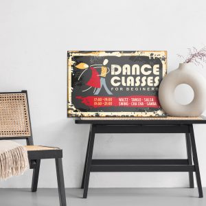 Peinture sur toile Ecole De Danse Rétro – Image 6