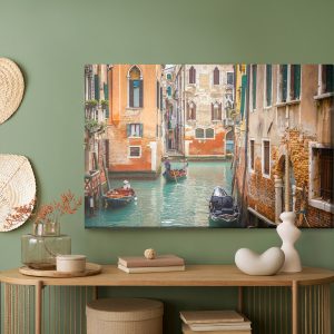 Peinture sur toile Gondoles À Venise – Image 5
