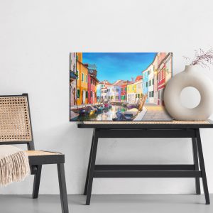 Peinture sur toile Bâtiments Colorés De Venise – Image 6