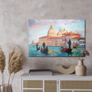 Peinture sur toile Venise Peinte – Image 3