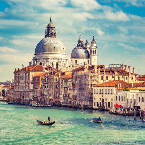Peinture sur toile Venise Par Temps Ensoleillé – Image 1