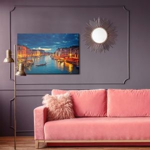 Peinture sur toile Venise De Nuit – Image 4