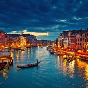 Peinture sur toile Venise De Nuit – Image 1