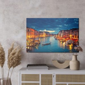 Peinture sur toile Venise De Nuit – Image 3