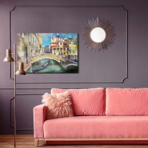 Peinture sur toile Venise Au Soleil – Image 4