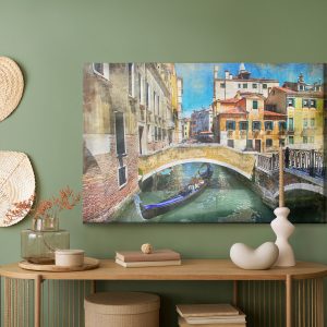 Peinture sur toile Venise Au Soleil – Image 5