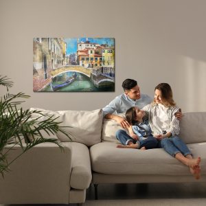 Peinture sur toile Venise Au Soleil – Image 7