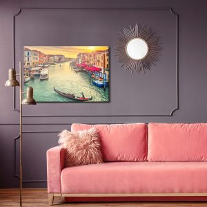 Peinture sur toile Bateaux À Venise – Image 4