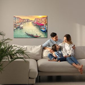 Peinture sur toile Bateaux À Venise – Image 7
