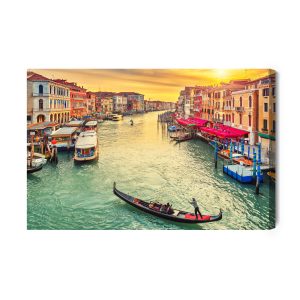 Peinture sur toile Bateaux À Venise – Image 2