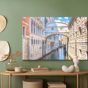 Peinture sur toile Pont À Venise – Image 5