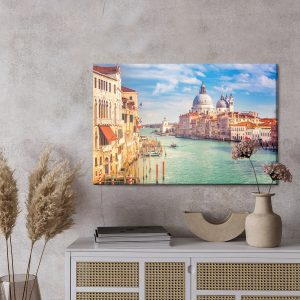 Peinture sur toile Venise Par Une Belle Journée – Image 3