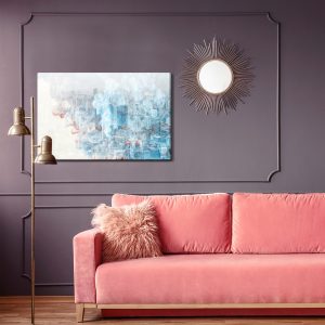 Peinture sur toile Ville Abstraite Colorée – Image 4
