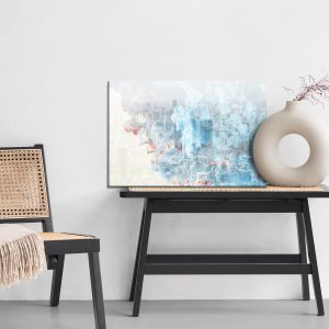 Peinture sur toile Ville Abstraite Colorée – Image 6