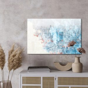 Peinture sur toile Ville Abstraite Colorée – Image 3