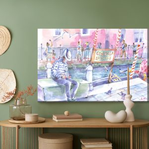 Peinture sur toile Venise Peinte – Image 5