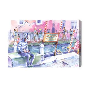 Peinture sur toile Venise Peinte – Image 2