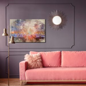 Peinture sur toile Coucher De Soleil À Venise – Image 4