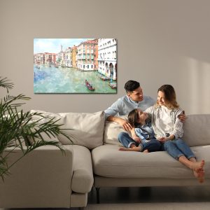 Peinture sur toile Gondoles Et Bâtiments À Venise – Image 7