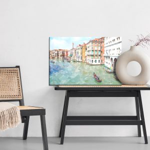 Peinture sur toile Gondoles Et Bâtiments À Venise – Image 6