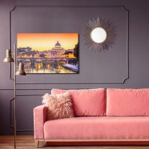 Peinture sur toile Rome Le Soir – Image 4