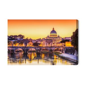 Peinture sur toile Rome Le Soir – Image 2