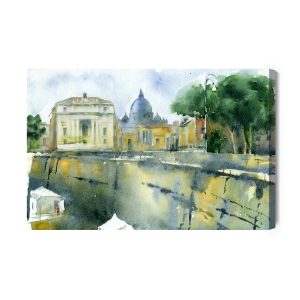 Peinture sur toile Rome Peinte – Image 2