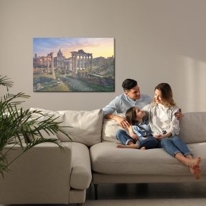 Peinture sur toile Architecture De Rome – Image 7