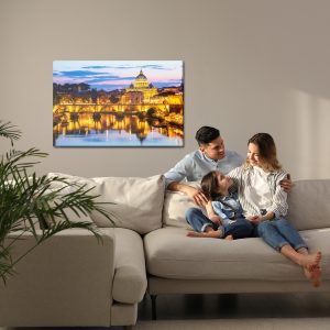 Peinture sur toile Rome La Nuit – Image 7