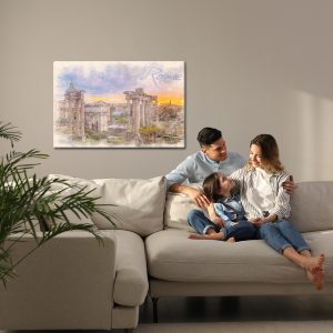 Peinture sur toile Rome Peinte – Image 7