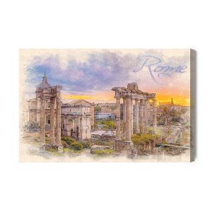 Peinture sur toile Rome Peinte – Image 2