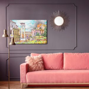 Peinture sur toile Couleurs De Rome – Image 4
