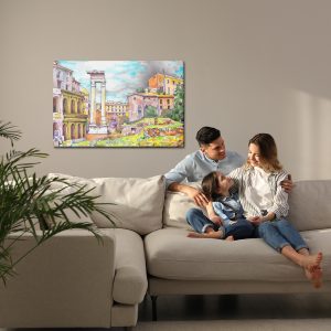 Peinture sur toile Couleurs De Rome – Image 7